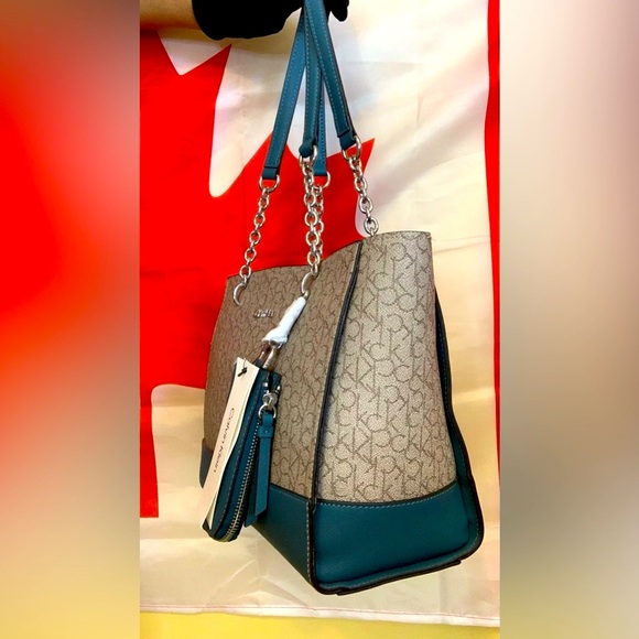 NEW CALVIN KLEIN PURSE BAG HANDBAG CK CLUTCH - Picture 7 of 7